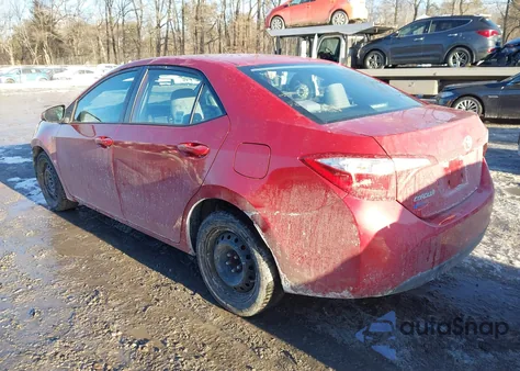 2014 Toyota Corolla Le z USA, uszkodzony, nr VIN 5YFBURHE5EP131682